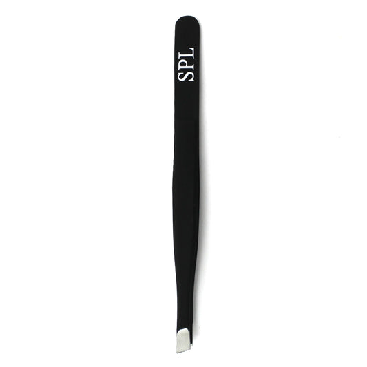 Professional beveled tweezers for eyebrows